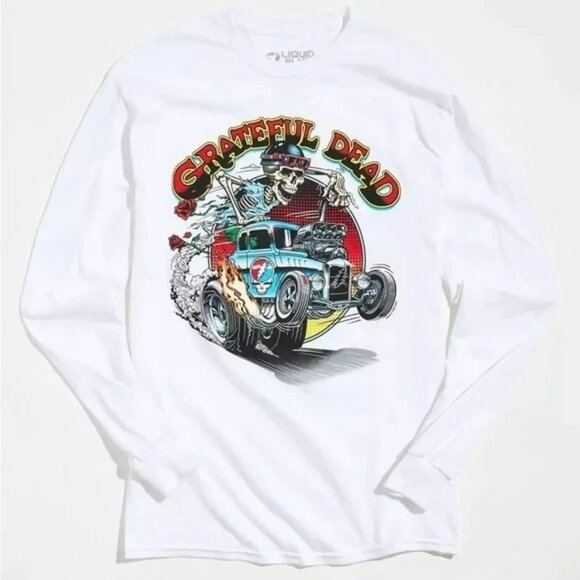 Urban Outfitters Tops - NEW URBAN OUTFITTERS SHIRT SMALL GRATEFUL DEAD STEAL YOUR HOT ROD MOTORHEAD TEE